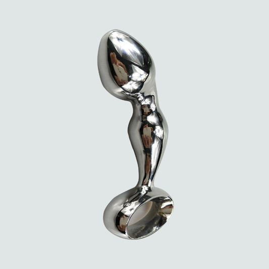 4.6-Inch Stainless Steel Anal Plug Toy