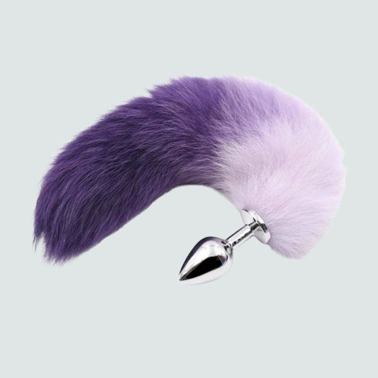 16-Inch Purple Metal Tail Plug