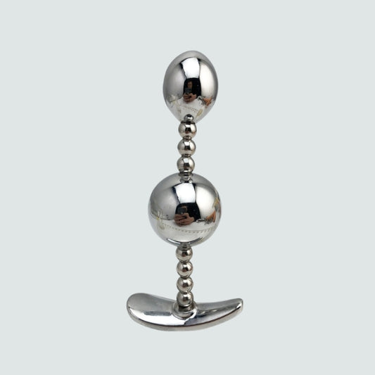 4.72-Inch Stainless Steel Anchor Anal Plug Toy