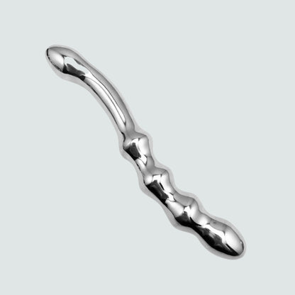 8.46-Inch Stainless Steel Double Head G-Spot Sex Toy