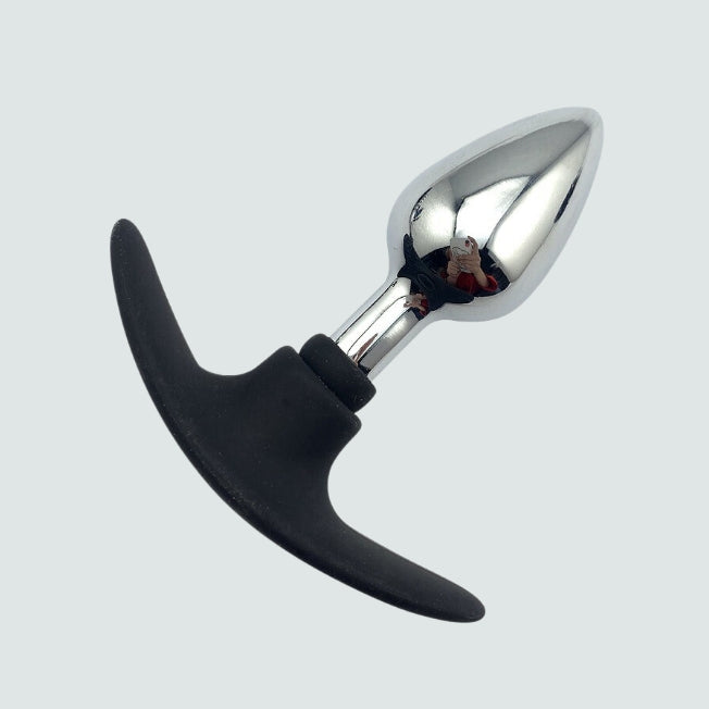 4.5-Inch Stainless Steel Anchor Butt Plug