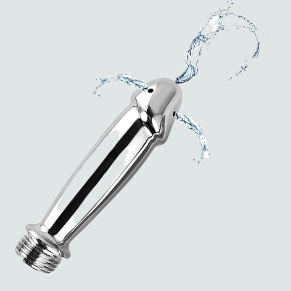 4.73-Inch Stainless Steel Spray Dildo