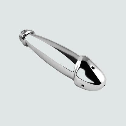 4.73-Inch Stainless Steel Spray Dildo