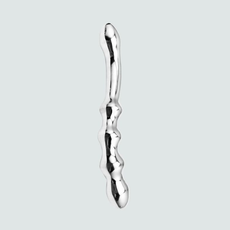 8.46-Inch Stainless Steel Double Head G-Spot Sex Toy